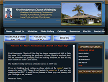 Tablet Screenshot of palmbaypres.org